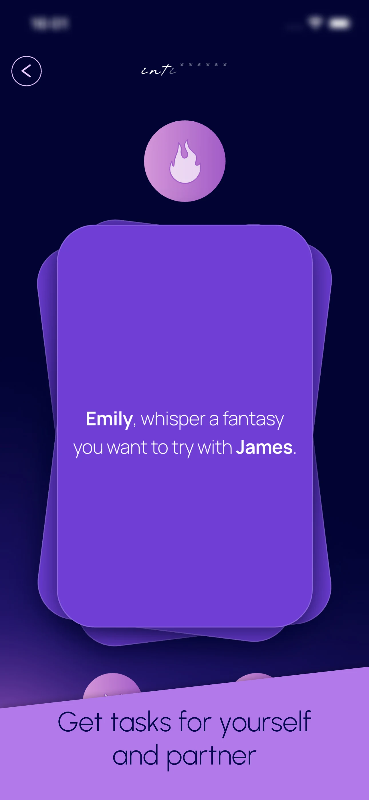 Intimately: Couples Game screenshot